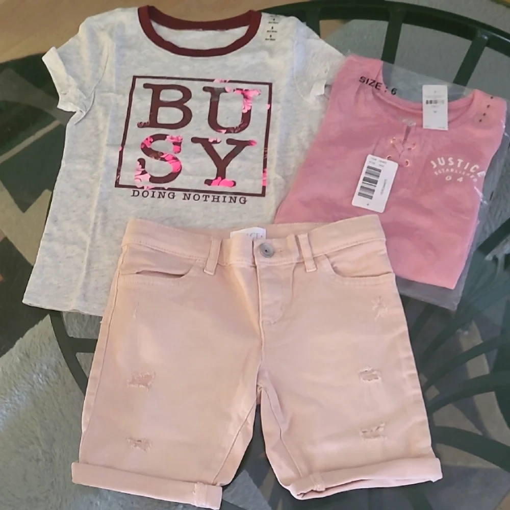 NWT Justice Lot of 3 For Kids ❤️